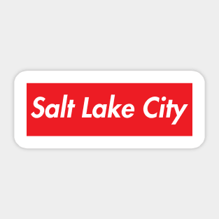 SALT LAKE CITY SUPER USA LOGO Sticker